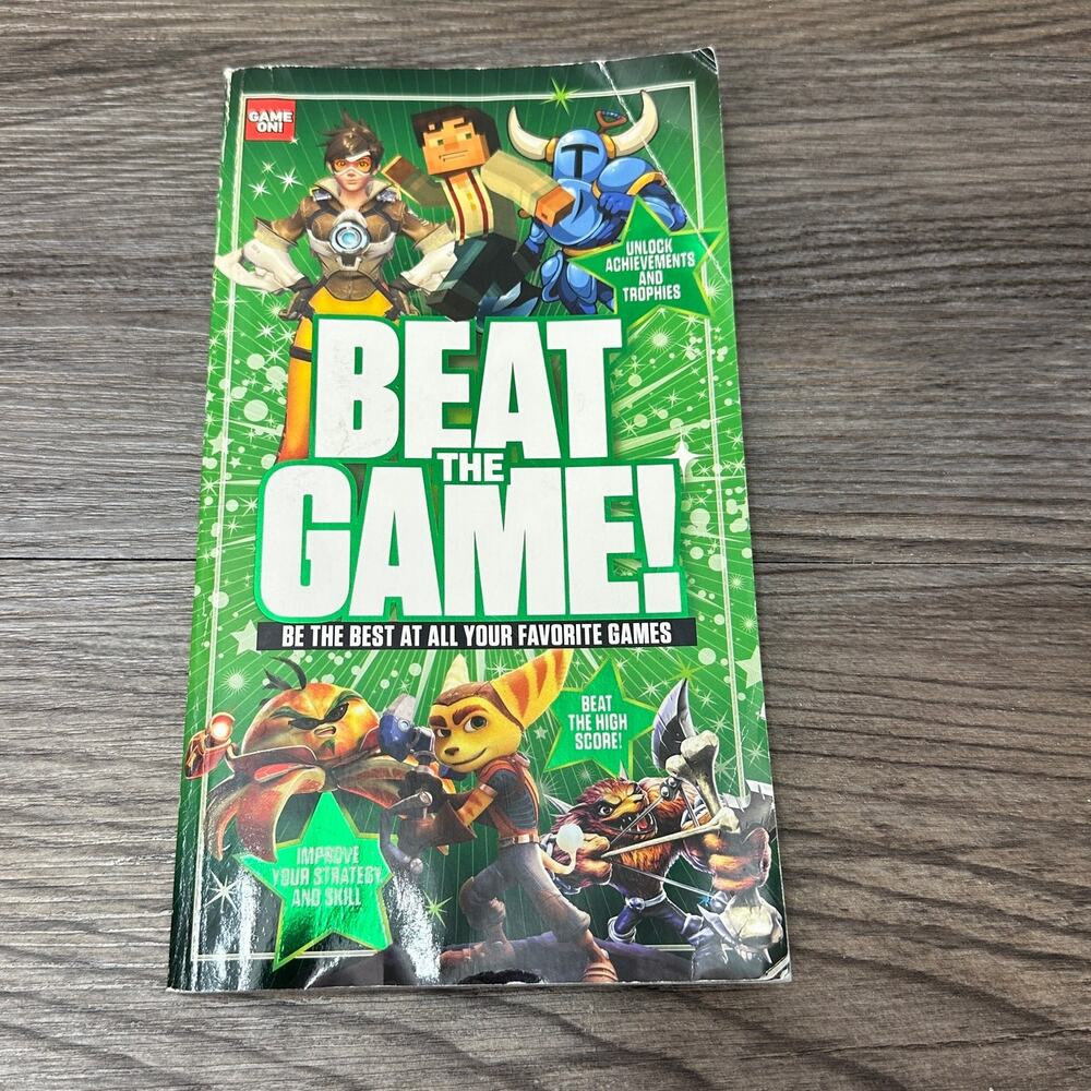 Beat the Game Game On! Videogame Guidebook Paperback 2017 1st Edition Scholastic
